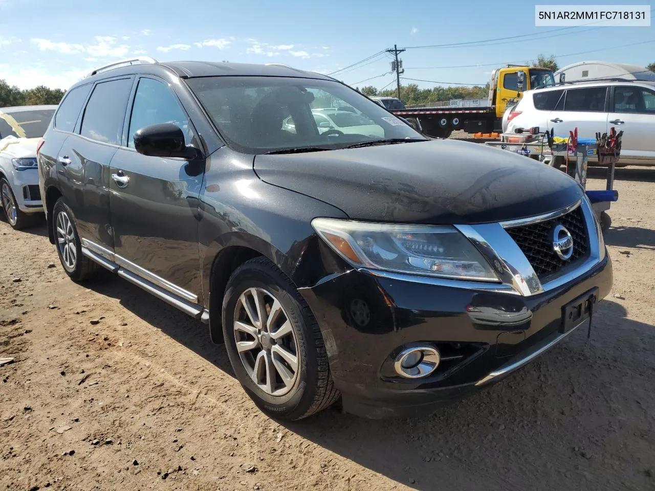 2015 Nissan Pathfinder S VIN: 5N1AR2MM1FC718131 Lot: 75261324