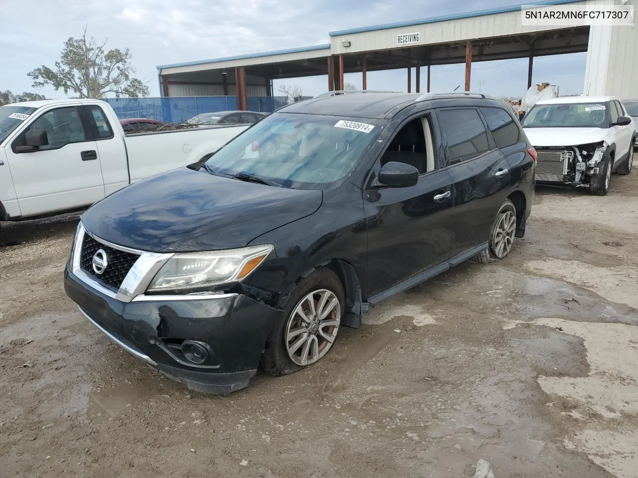 2015 Nissan Pathfinder S VIN: 5N1AR2MN6FC717307 Lot: 75320914