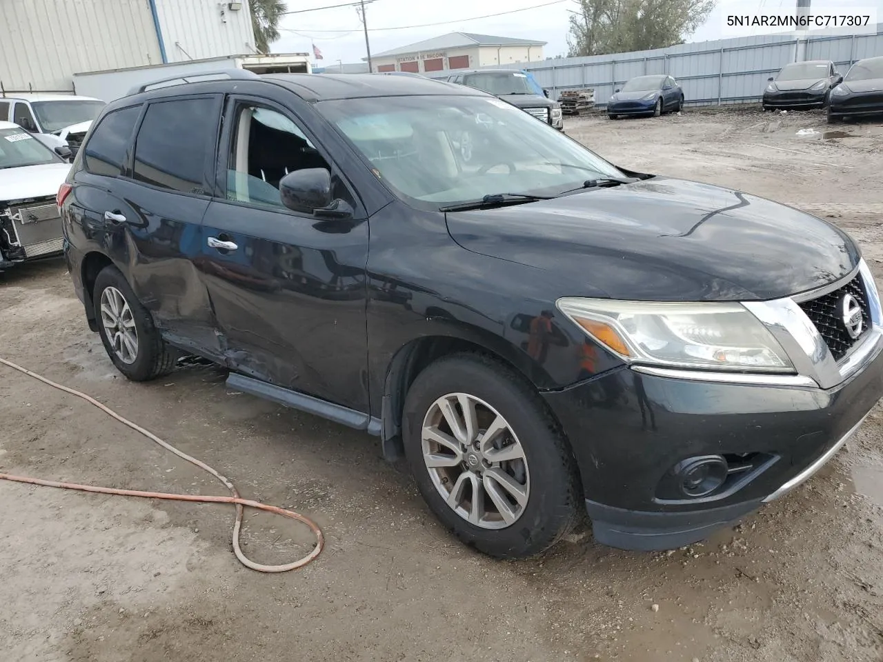 2015 Nissan Pathfinder S VIN: 5N1AR2MN6FC717307 Lot: 75320914