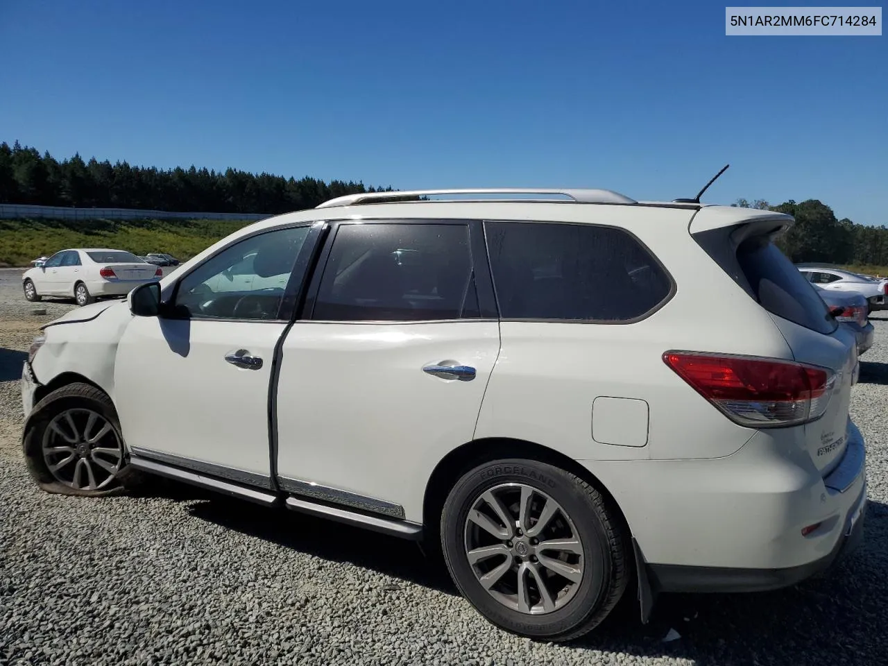 2015 Nissan Pathfinder S VIN: 5N1AR2MM6FC714284 Lot: 75421754