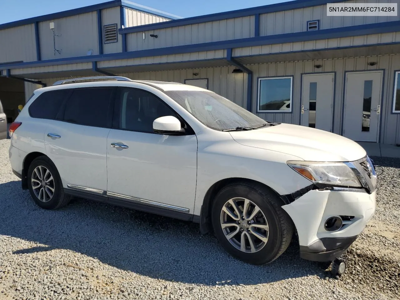 2015 Nissan Pathfinder S VIN: 5N1AR2MM6FC714284 Lot: 75421754