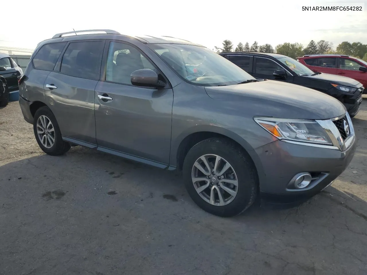 2015 Nissan Pathfinder S VIN: 5N1AR2MM8FC654282 Lot: 75442504