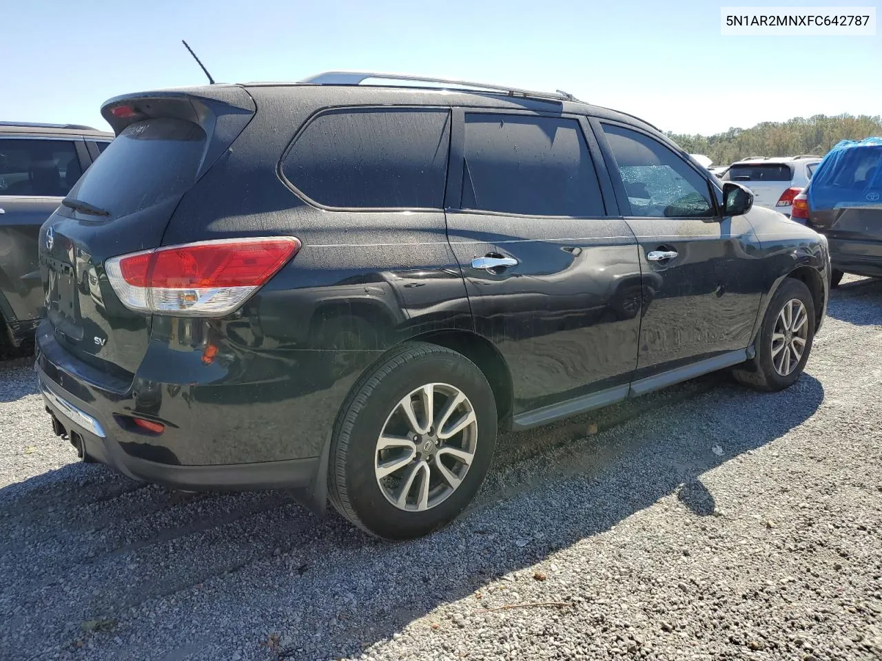 2015 Nissan Pathfinder S VIN: 5N1AR2MNXFC642787 Lot: 75667764