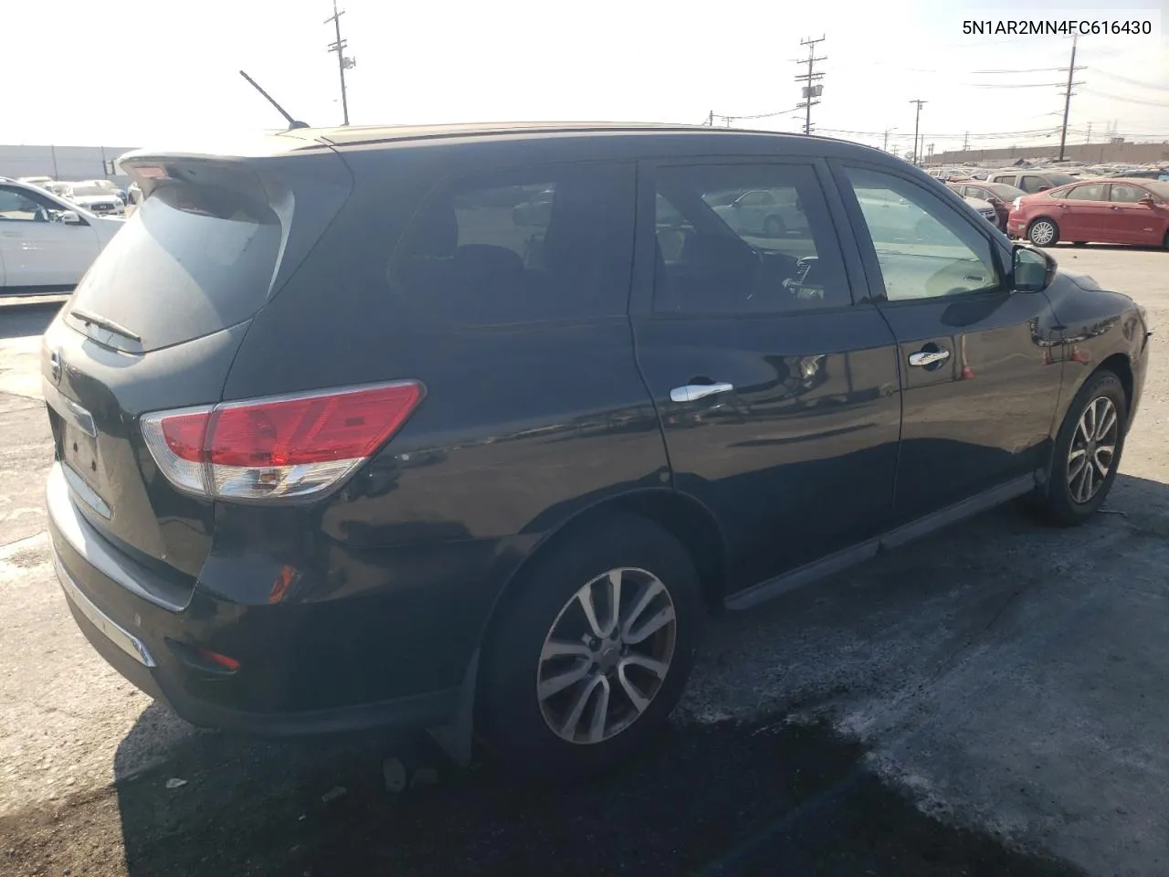 2015 Nissan Pathfinder S VIN: 5N1AR2MN4FC616430 Lot: 75708814