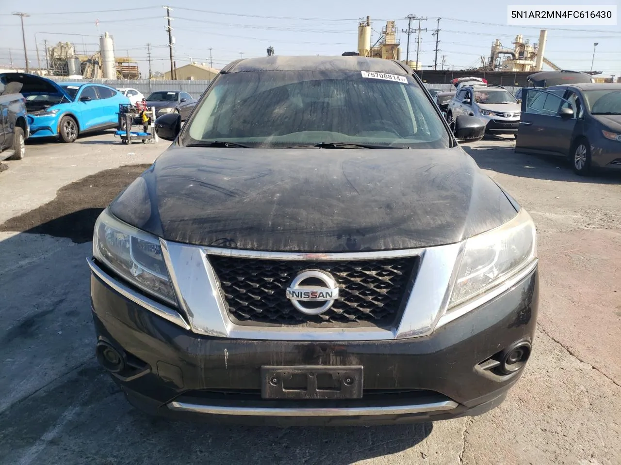 2015 Nissan Pathfinder S VIN: 5N1AR2MN4FC616430 Lot: 75708814