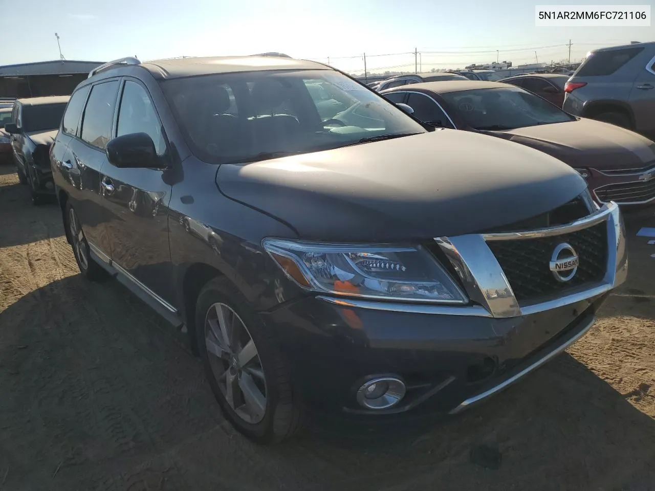 2015 Nissan Pathfinder S VIN: 5N1AR2MM6FC721106 Lot: 75768144