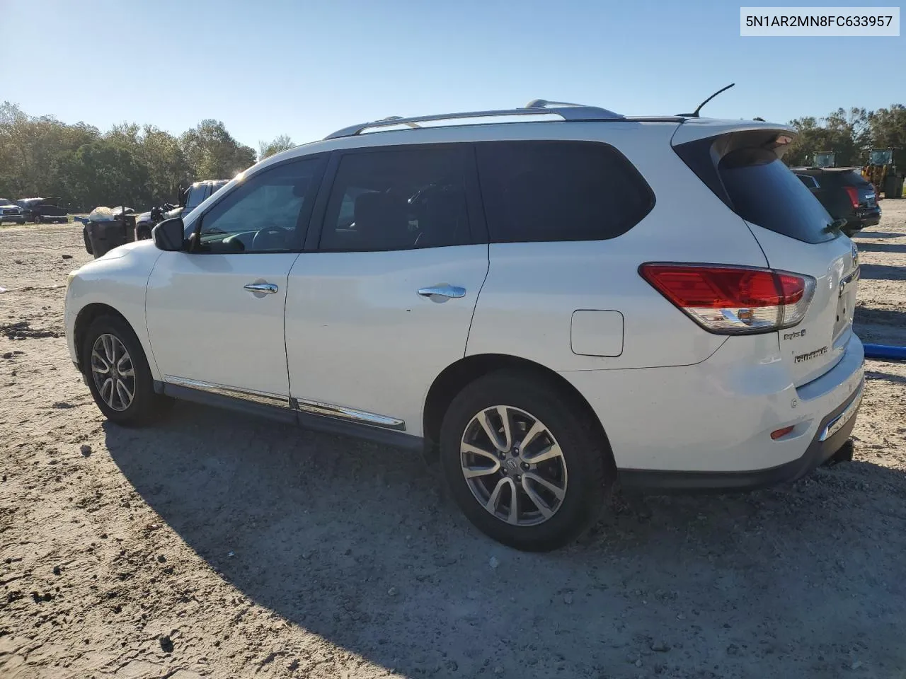 2015 Nissan Pathfinder S VIN: 5N1AR2MN8FC633957 Lot: 75770034