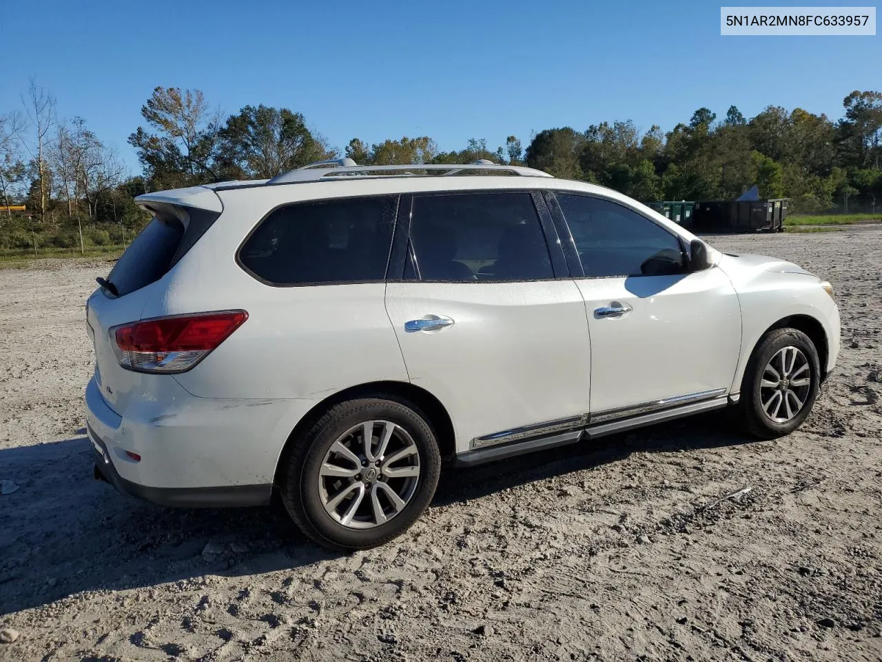 2015 Nissan Pathfinder S VIN: 5N1AR2MN8FC633957 Lot: 75770034