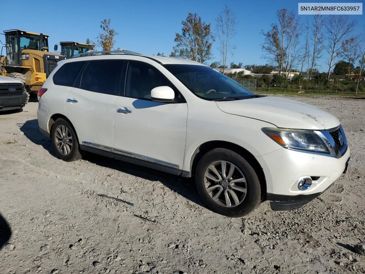 2015 Nissan Pathfinder S VIN: 5N1AR2MN8FC633957 Lot: 75770034