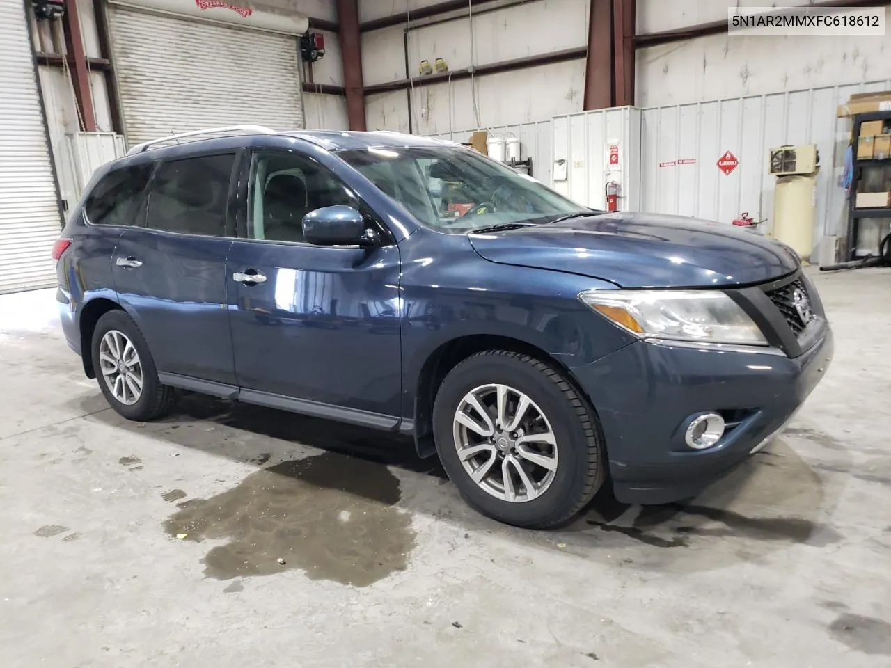 2015 Nissan Pathfinder S VIN: 5N1AR2MMXFC618612 Lot: 75872254