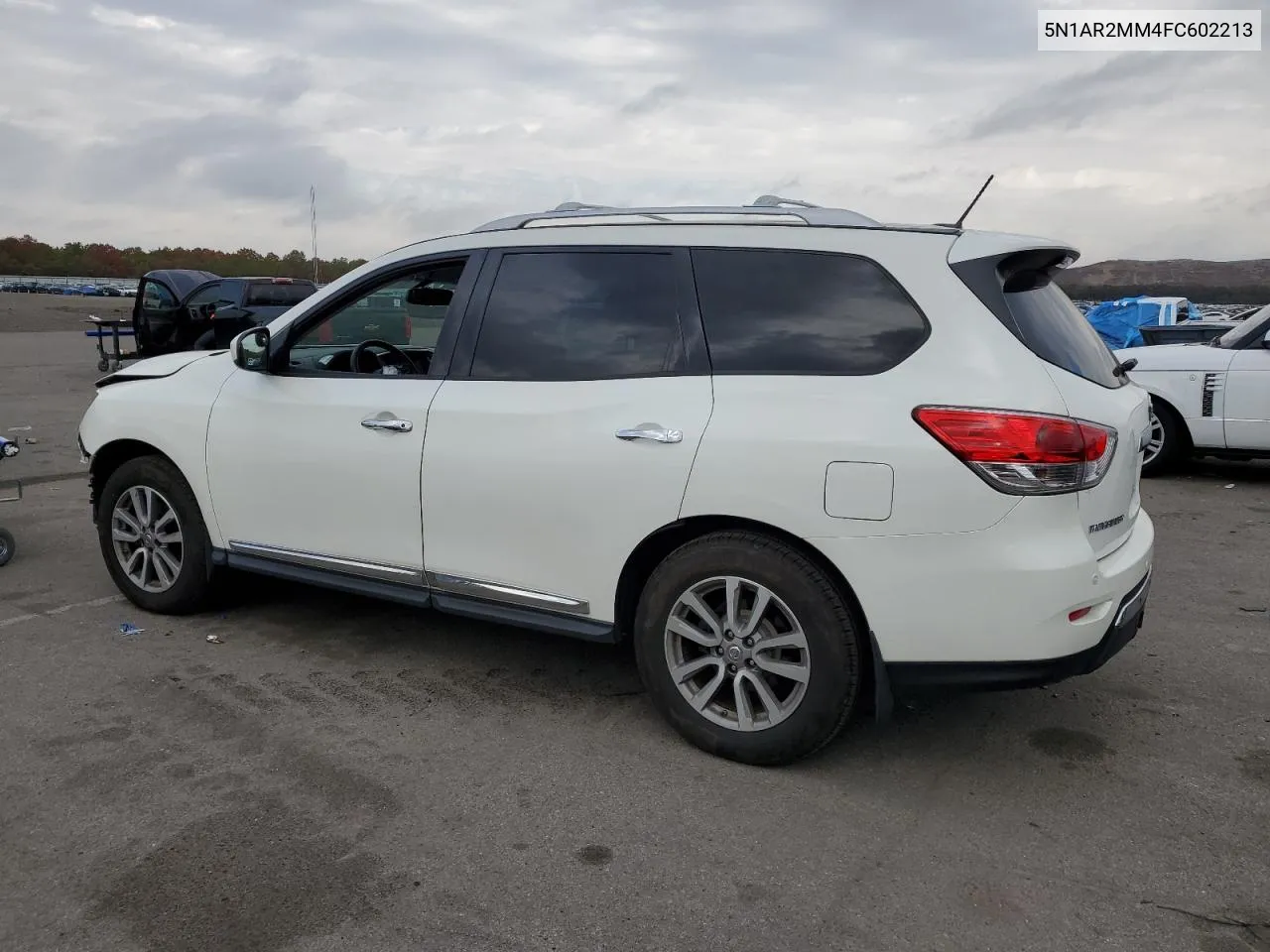 2015 Nissan Pathfinder S VIN: 5N1AR2MM4FC602213 Lot: 76005744