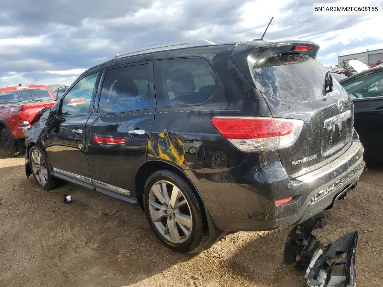 2015 Nissan Pathfinder S VIN: 5N1AR2MM2FC608155 Lot: 76047854