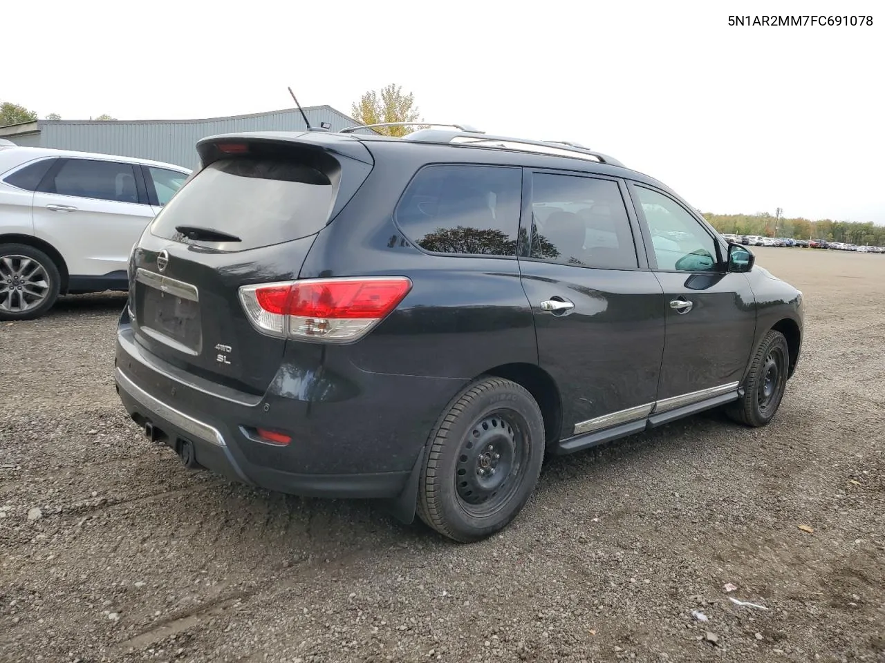 2015 Nissan Pathfinder S VIN: 5N1AR2MM7FC691078 Lot: 76064424