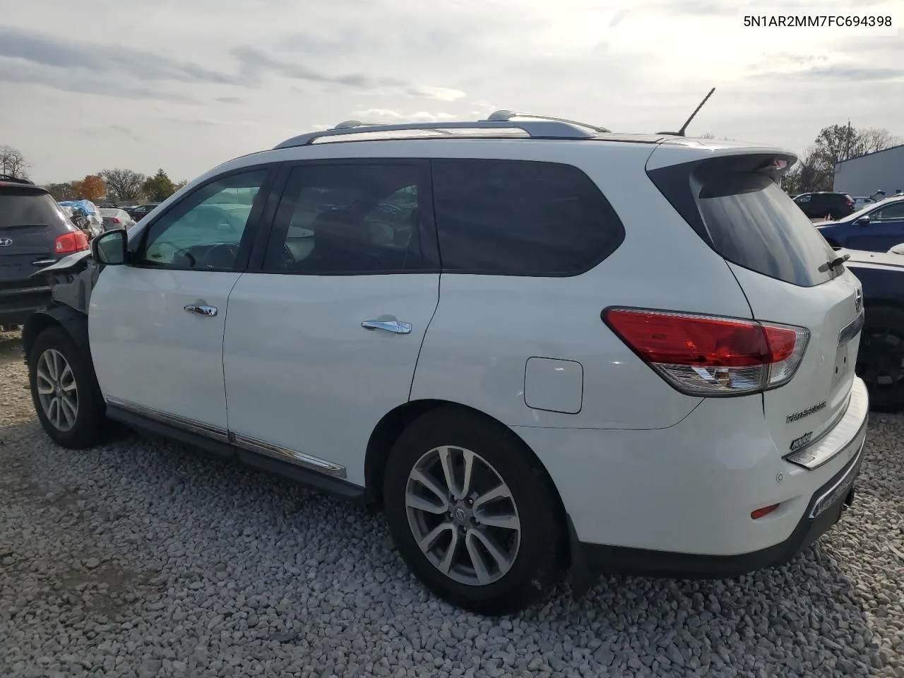 2015 Nissan Pathfinder S VIN: 5N1AR2MM7FC694398 Lot: 76079764