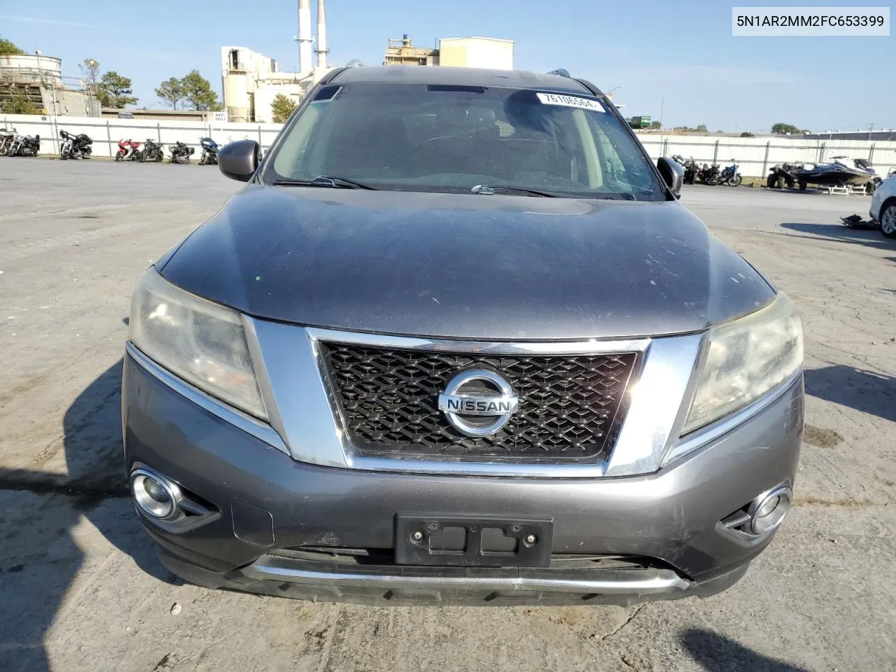 2015 Nissan Pathfinder S VIN: 5N1AR2MM2FC653399 Lot: 76106564