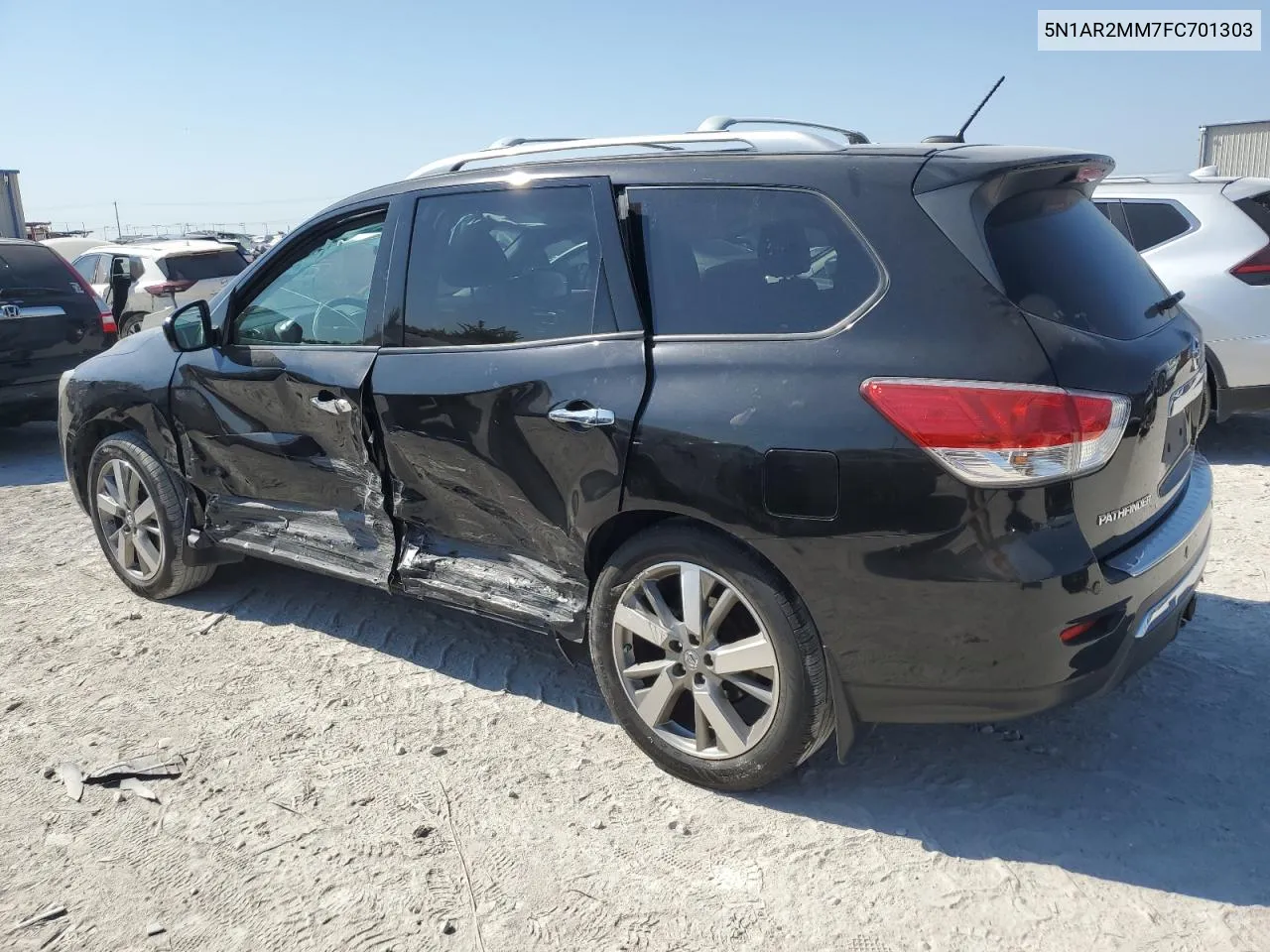 2015 Nissan Pathfinder S VIN: 5N1AR2MM7FC701303 Lot: 76111754