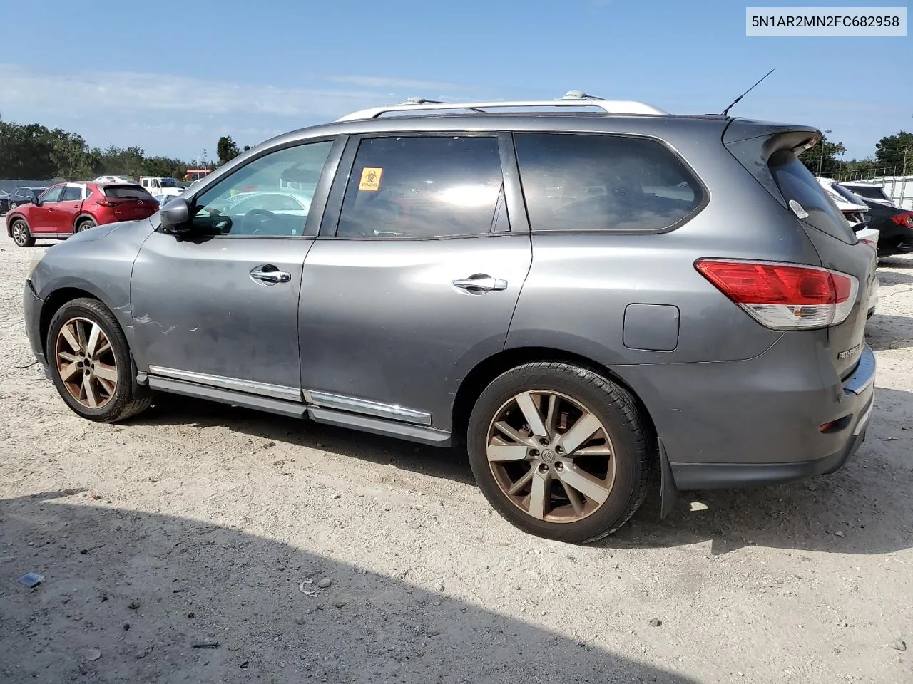 2015 Nissan Pathfinder S VIN: 5N1AR2MN2FC682958 Lot: 76205264