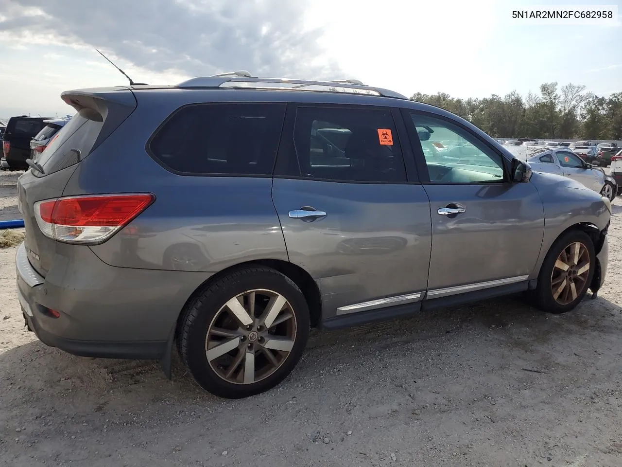 2015 Nissan Pathfinder S VIN: 5N1AR2MN2FC682958 Lot: 76205264