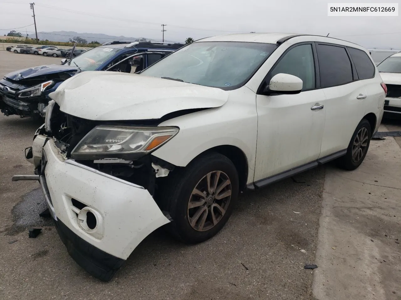 2015 Nissan Pathfinder S VIN: 5N1AR2MN8FC612669 Lot: 76274894