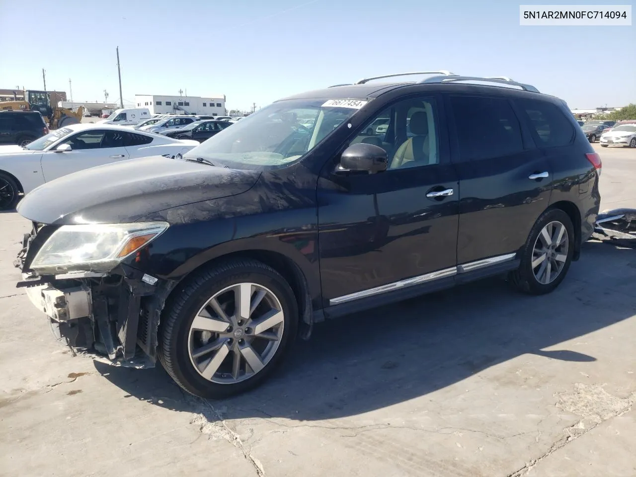 2015 Nissan Pathfinder S VIN: 5N1AR2MN0FC714094 Lot: 76677454