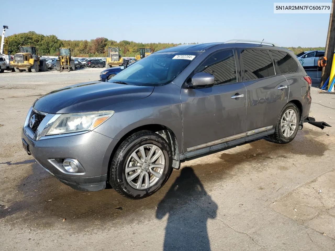 2015 Nissan Pathfinder S VIN: 5N1AR2MN7FC606779 Lot: 76702284