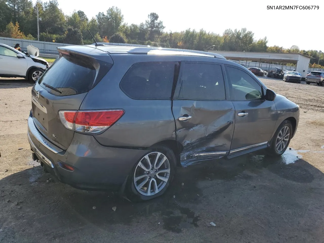 2015 Nissan Pathfinder S VIN: 5N1AR2MN7FC606779 Lot: 76702284