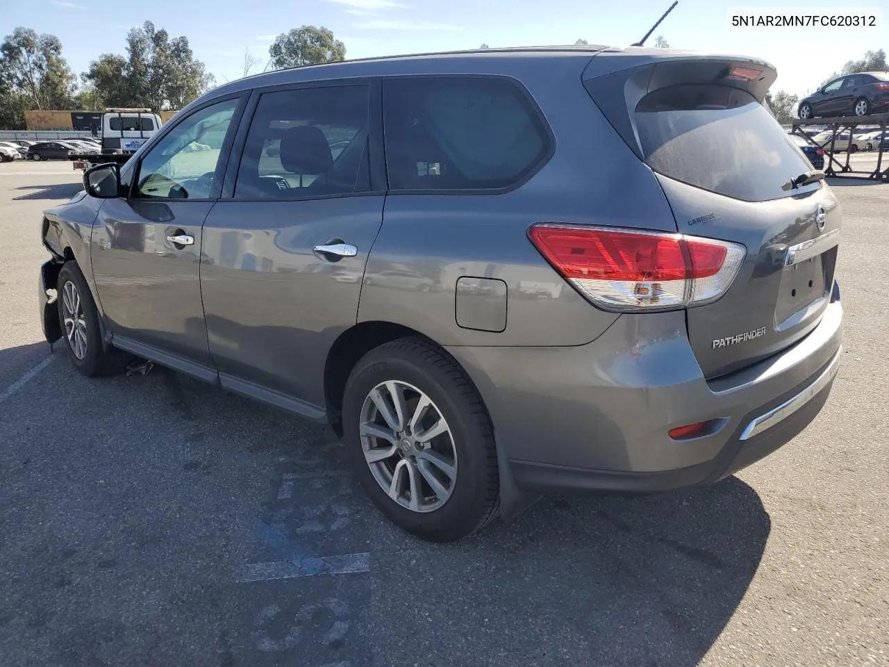 2015 Nissan Pathfinder S VIN: 5N1AR2MN7FC620312 Lot: 76912734