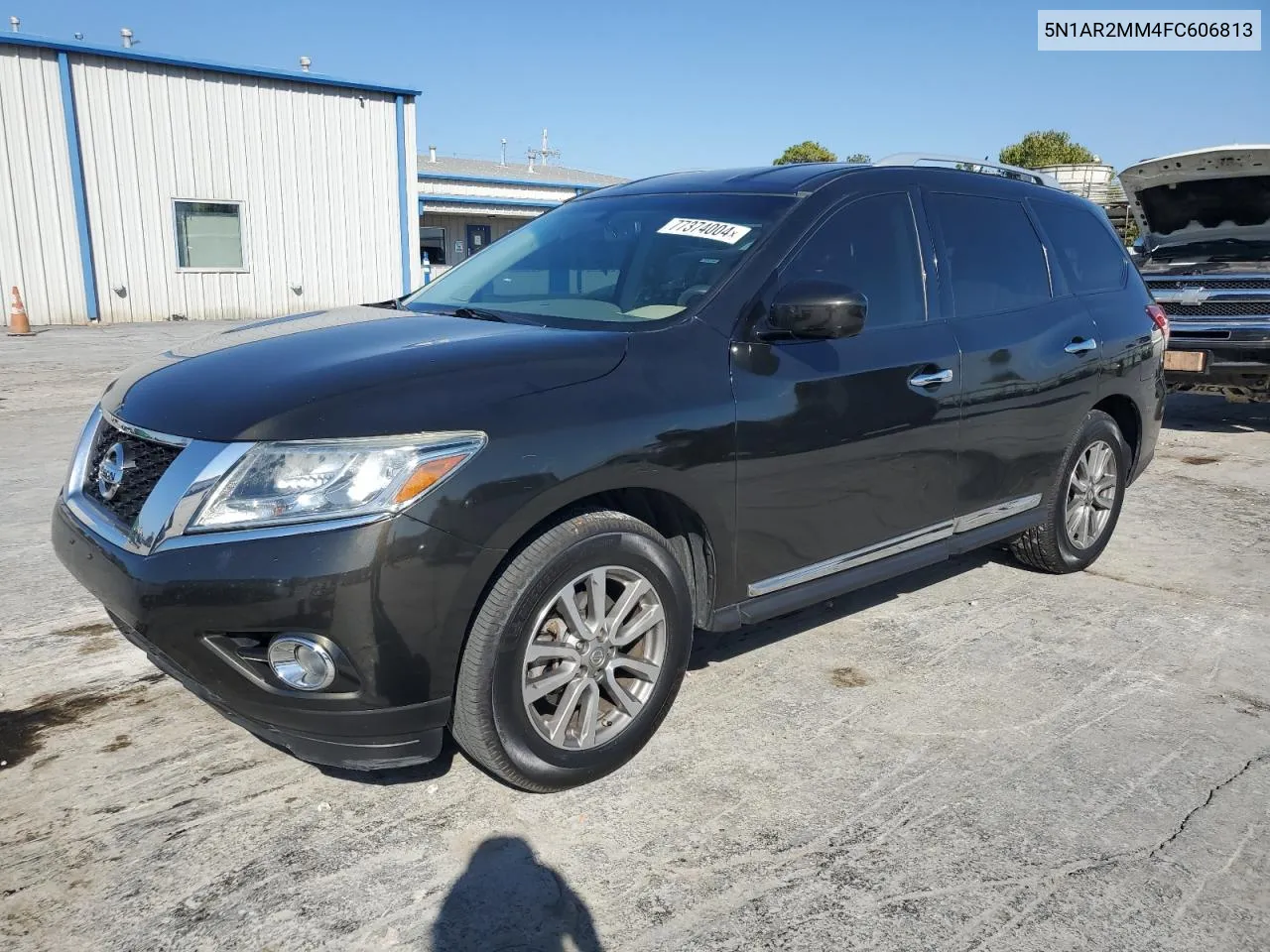 2015 Nissan Pathfinder S VIN: 5N1AR2MM4FC606813 Lot: 77374004