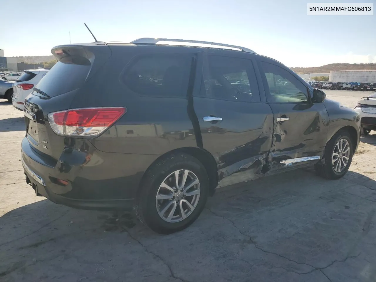 2015 Nissan Pathfinder S VIN: 5N1AR2MM4FC606813 Lot: 77374004