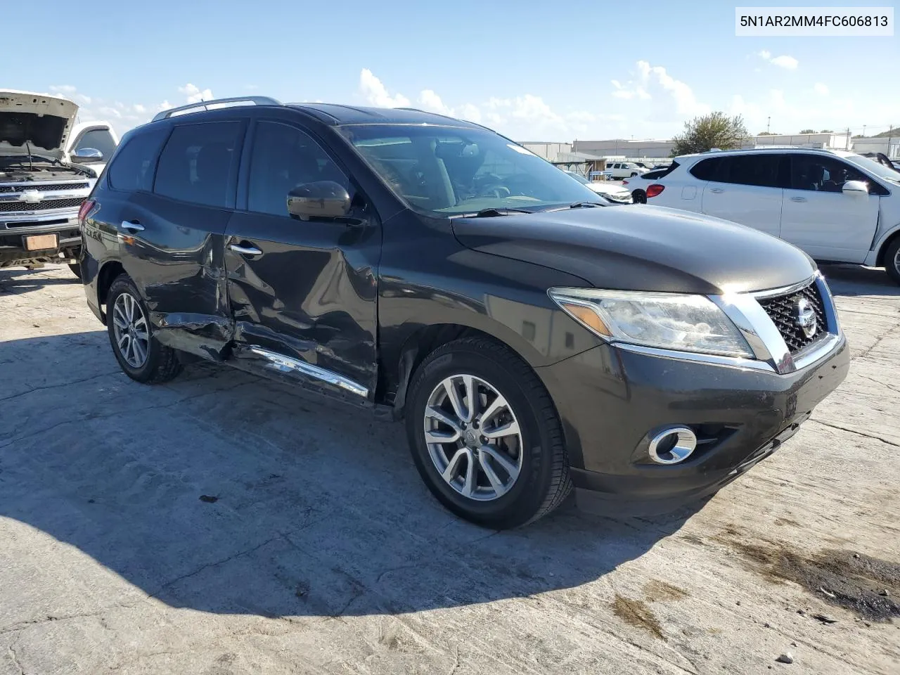 2015 Nissan Pathfinder S VIN: 5N1AR2MM4FC606813 Lot: 77374004