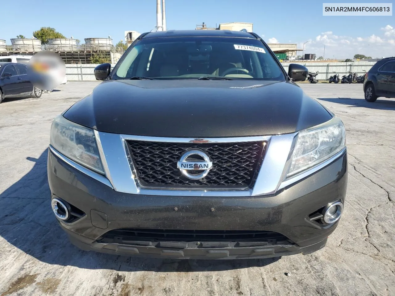 2015 Nissan Pathfinder S VIN: 5N1AR2MM4FC606813 Lot: 77374004