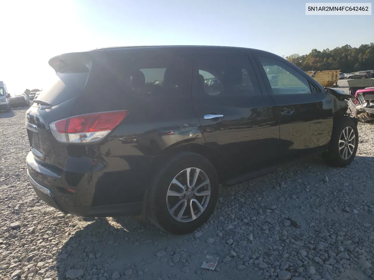 2015 Nissan Pathfinder S VIN: 5N1AR2MN4FC642462 Lot: 77403434