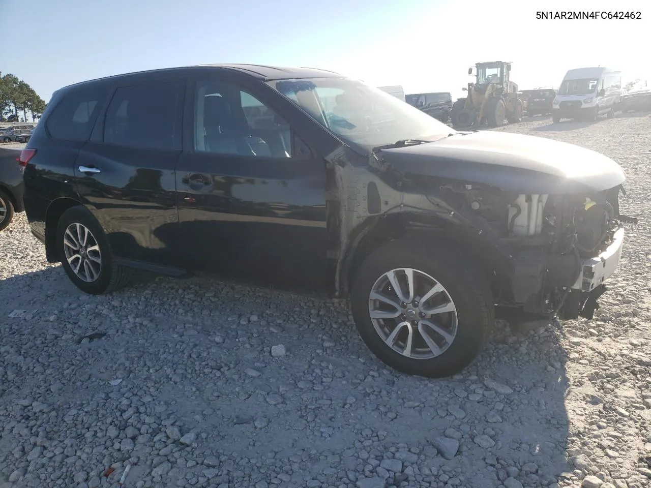 2015 Nissan Pathfinder S VIN: 5N1AR2MN4FC642462 Lot: 77403434