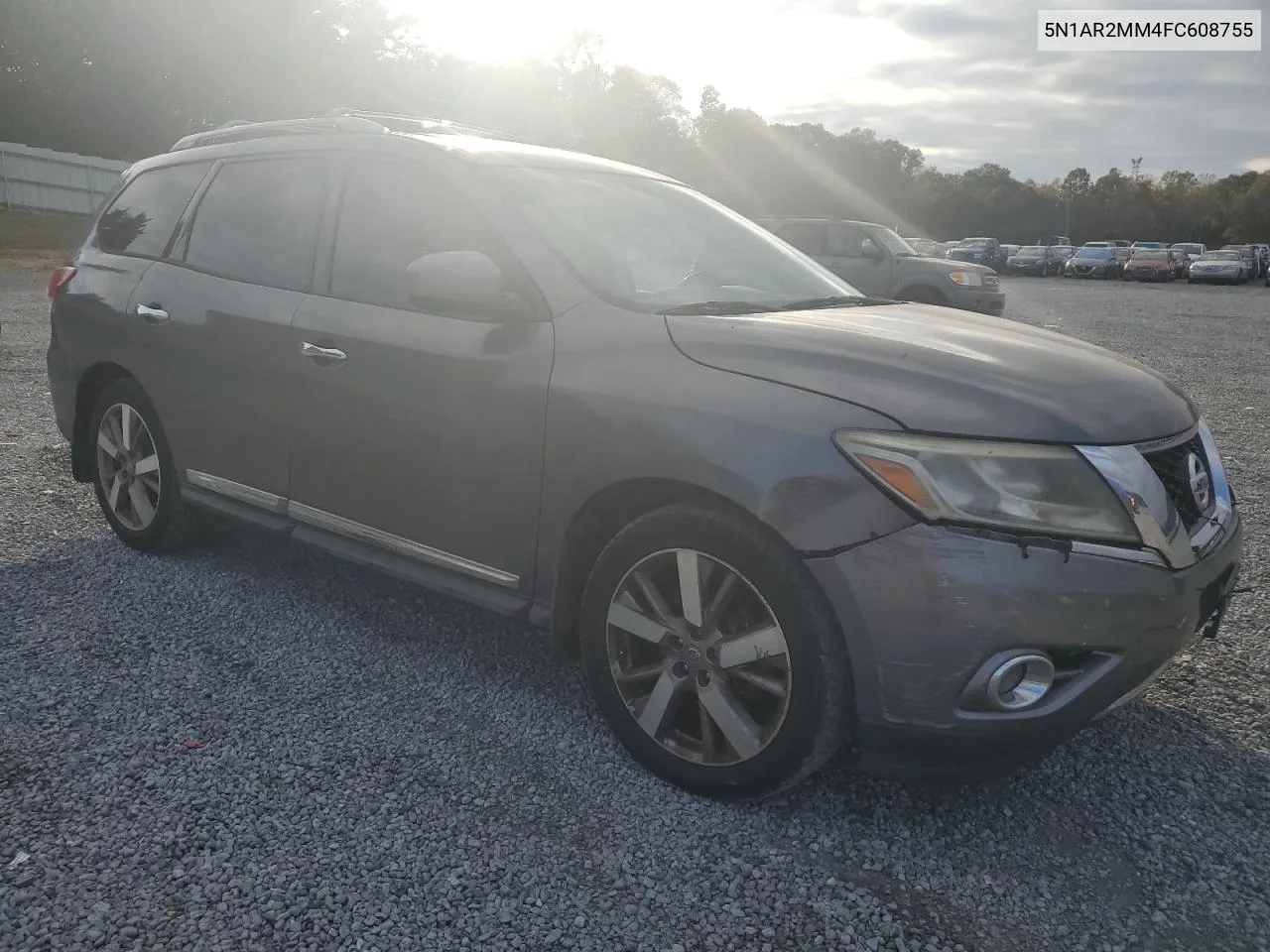 2015 Nissan Pathfinder S VIN: 5N1AR2MM4FC608755 Lot: 77539204