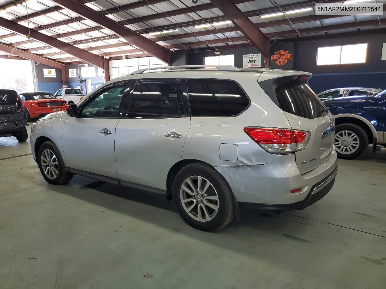 2015 Nissan Pathfinder S VIN: 5N1AR2MM2FC711544 Lot: 77603224