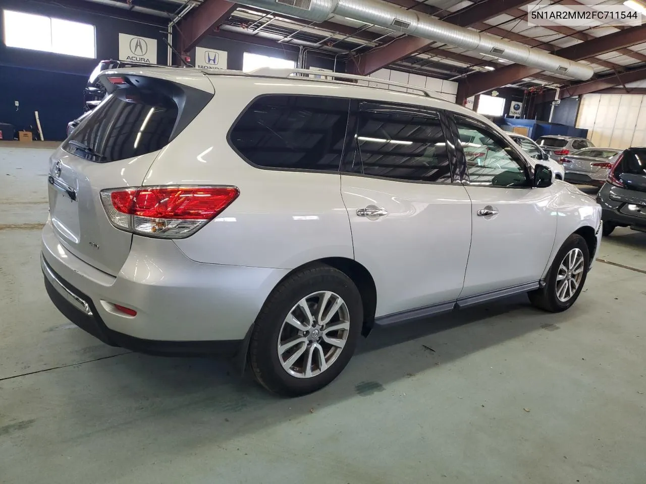 2015 Nissan Pathfinder S VIN: 5N1AR2MM2FC711544 Lot: 77603224