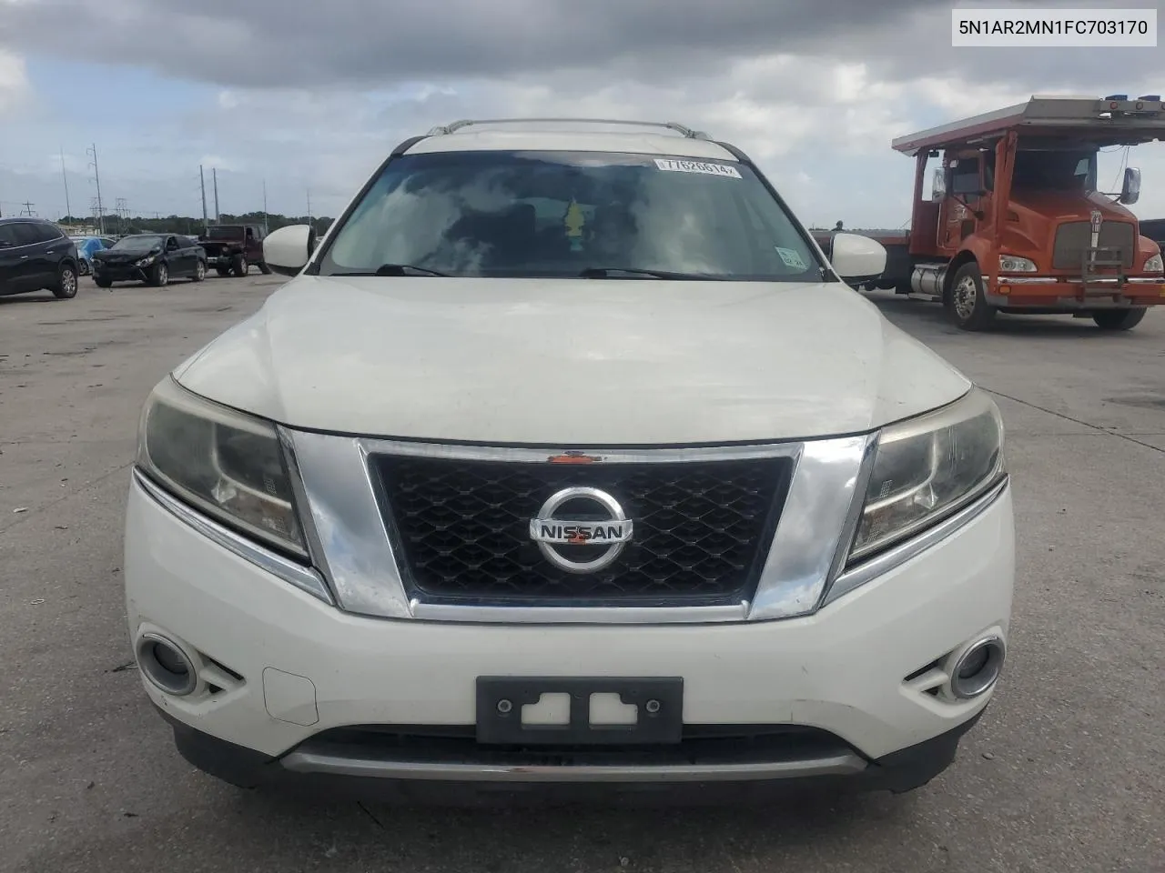 2015 Nissan Pathfinder S VIN: 5N1AR2MN1FC703170 Lot: 77626614