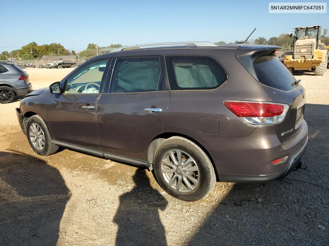 2015 Nissan Pathfinder S VIN: 5N1AR2MN8FC647051 Lot: 77744794