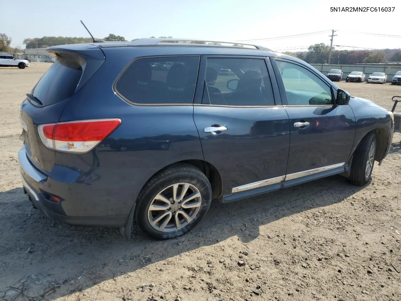 2015 Nissan Pathfinder S VIN: 5N1AR2MN2FC616037 Lot: 77760854