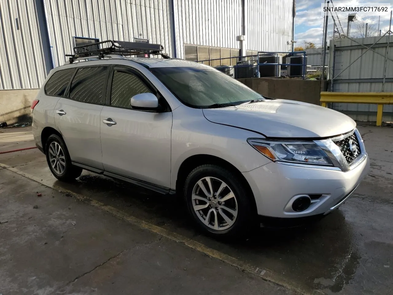 2015 Nissan Pathfinder S VIN: 5N1AR2MM3FC717692 Lot: 77810174