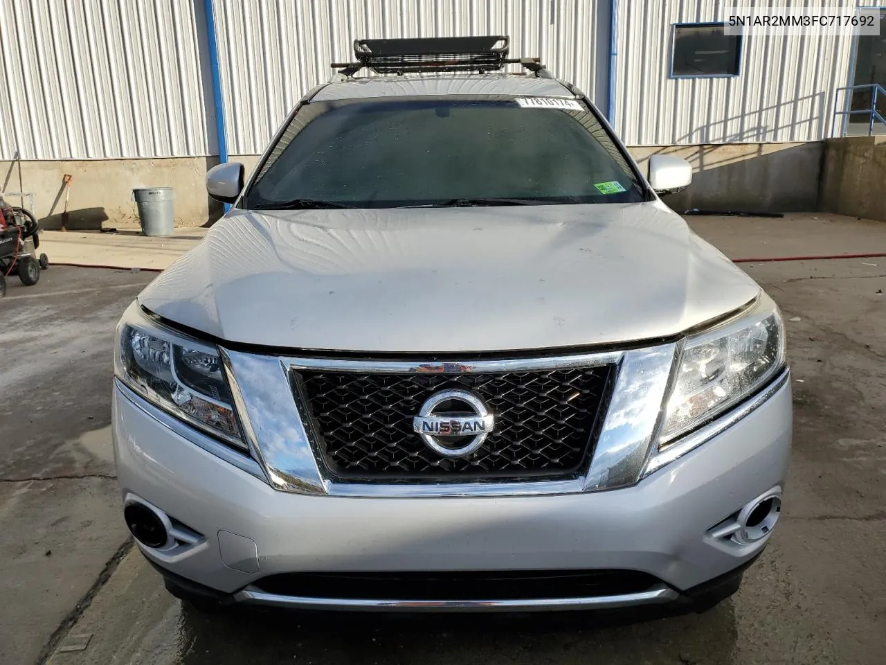 2015 Nissan Pathfinder S VIN: 5N1AR2MM3FC717692 Lot: 77810174