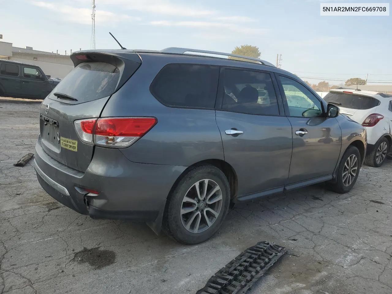 2015 Nissan Pathfinder S VIN: 5N1AR2MN2FC669708 Lot: 77838044