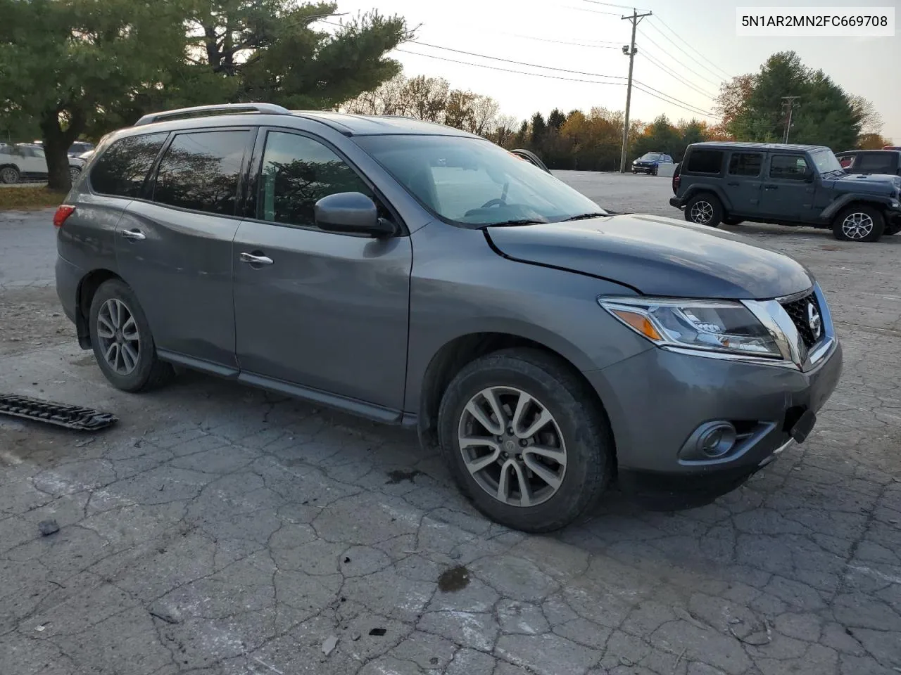 2015 Nissan Pathfinder S VIN: 5N1AR2MN2FC669708 Lot: 77838044