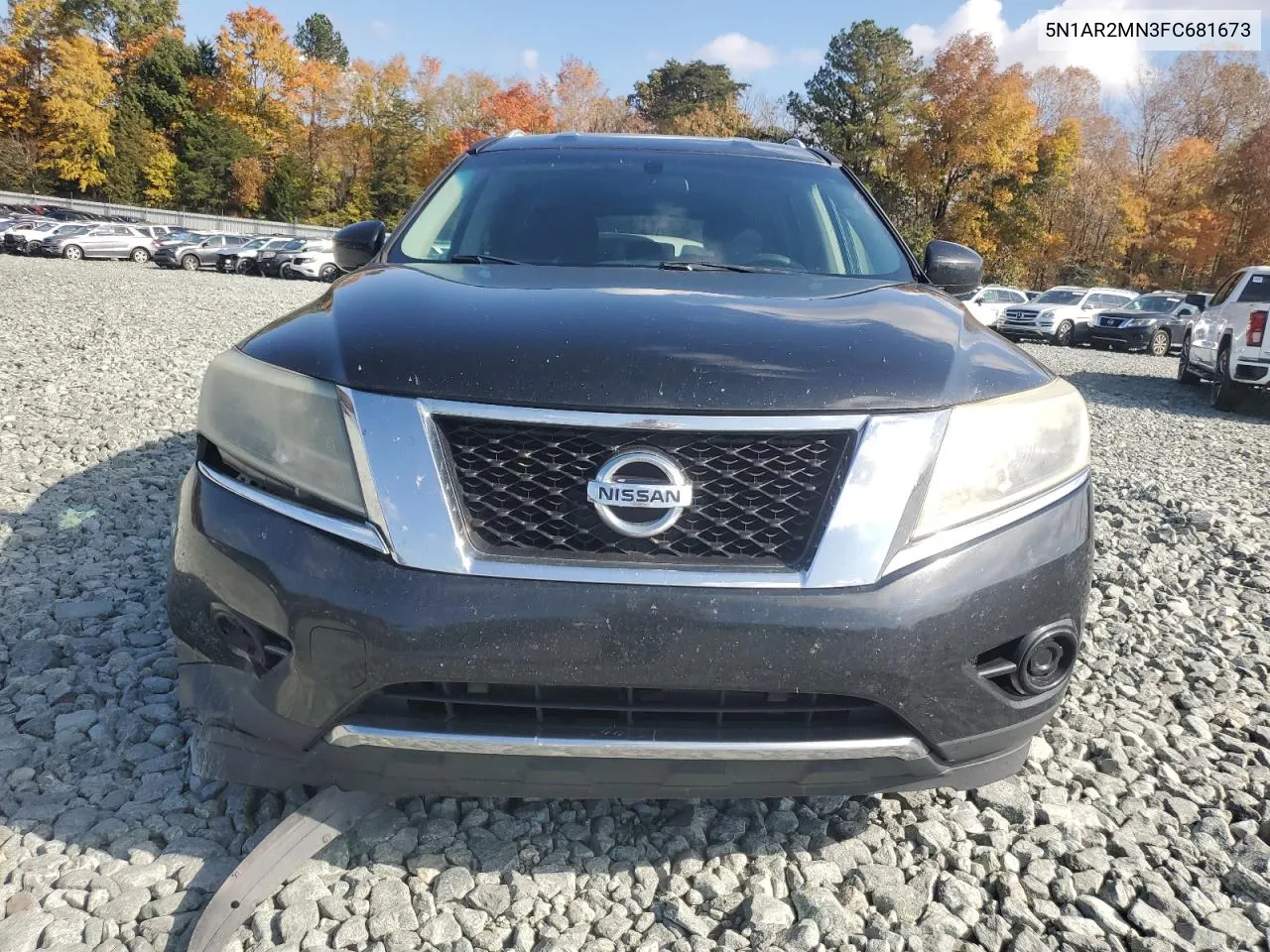 2015 Nissan Pathfinder S VIN: 5N1AR2MN3FC681673 Lot: 78122104