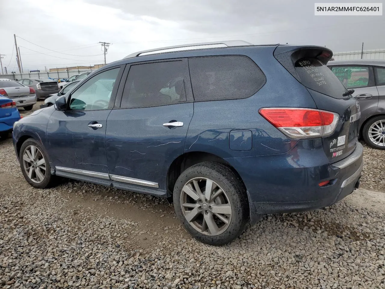 2015 Nissan Pathfinder S VIN: 5N1AR2MM4FC626401 Lot: 78165804