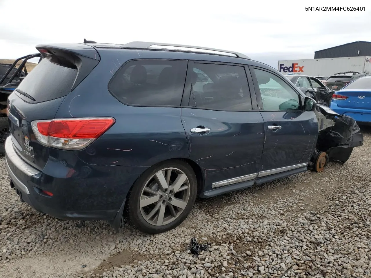 2015 Nissan Pathfinder S VIN: 5N1AR2MM4FC626401 Lot: 78165804