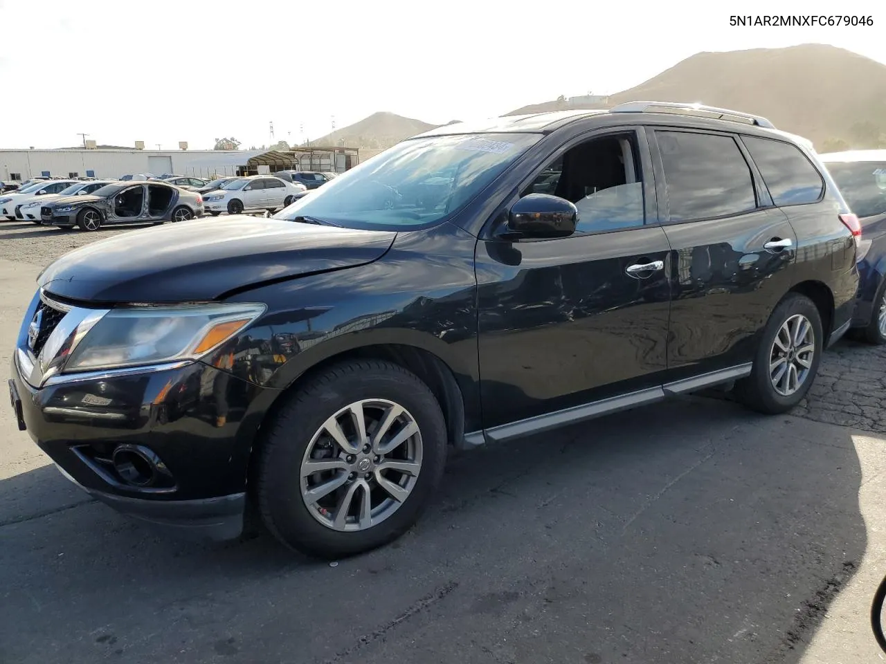 2015 Nissan Pathfinder S VIN: 5N1AR2MNXFC679046 Lot: 78202434