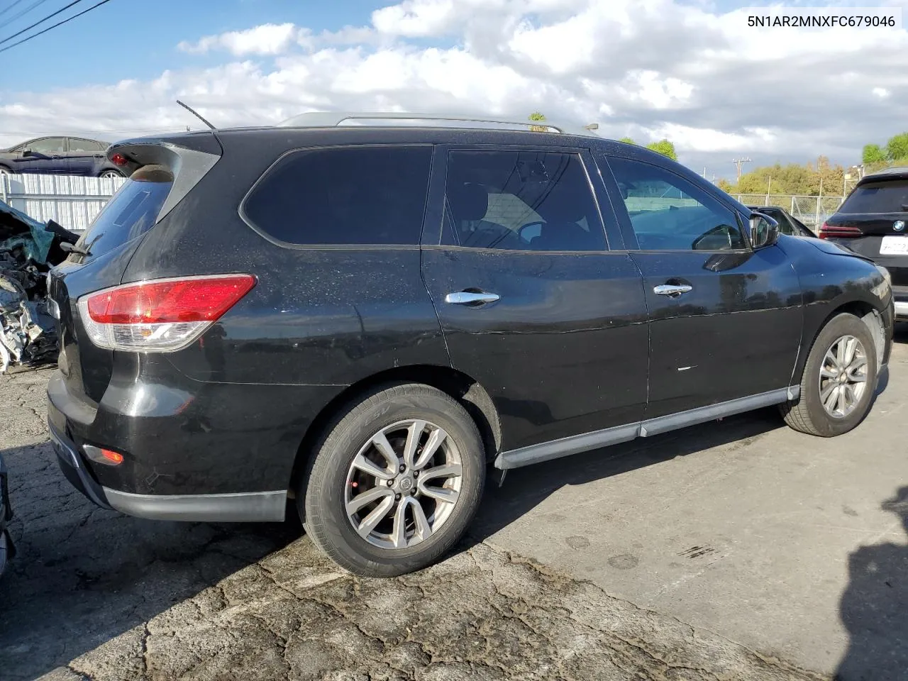 2015 Nissan Pathfinder S VIN: 5N1AR2MNXFC679046 Lot: 78202434