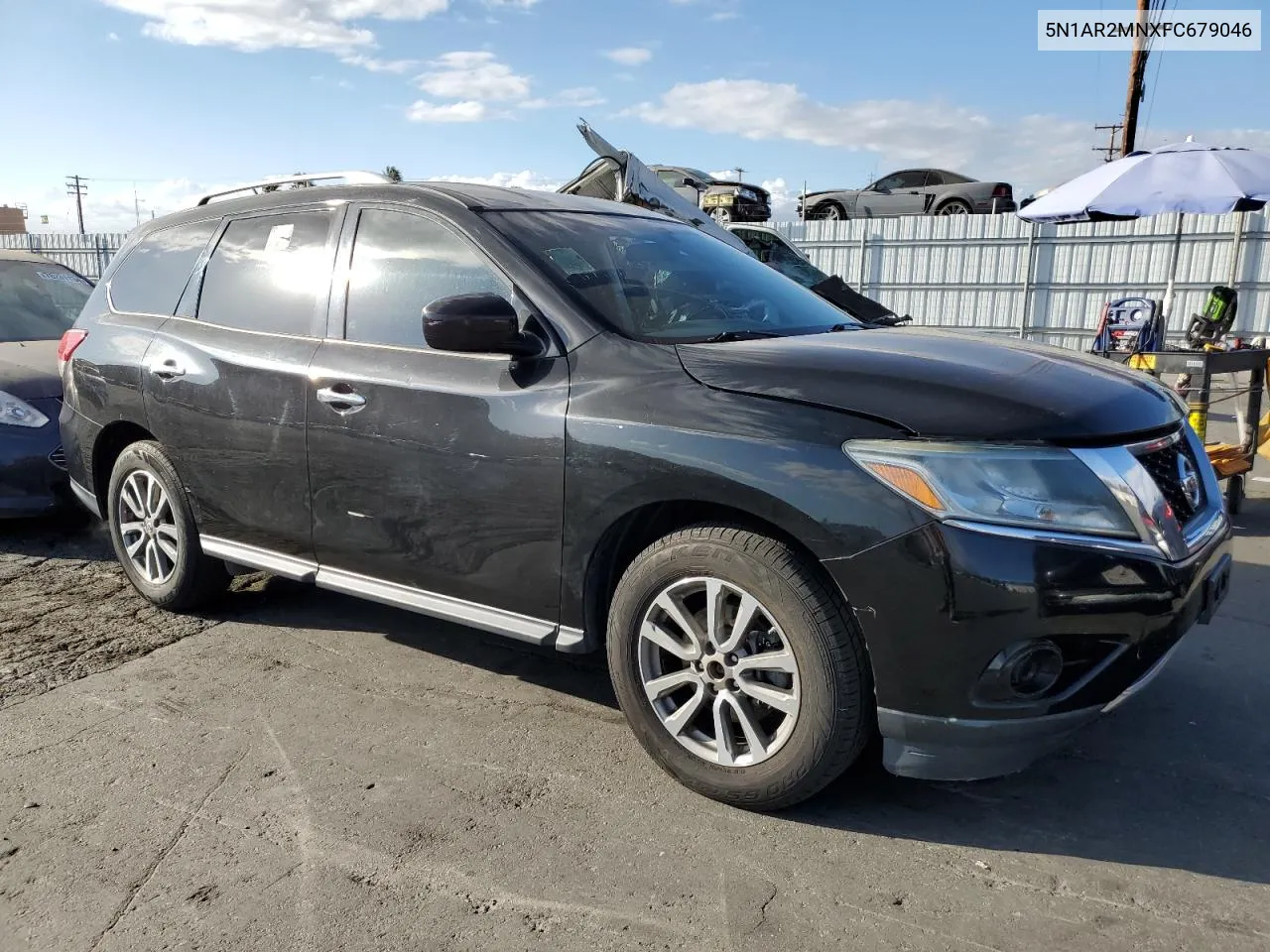 2015 Nissan Pathfinder S VIN: 5N1AR2MNXFC679046 Lot: 78202434