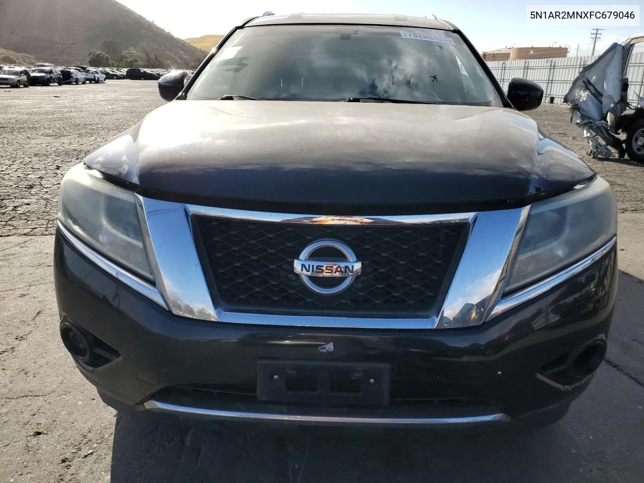 2015 Nissan Pathfinder S VIN: 5N1AR2MNXFC679046 Lot: 78202434